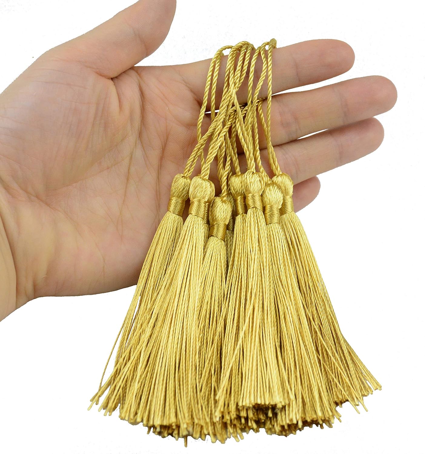 1774635366_284_Light-Gold-Tassels-for-Crafts-and-Bookmarks Light Gold Tassels for Crafts and Bookmarks