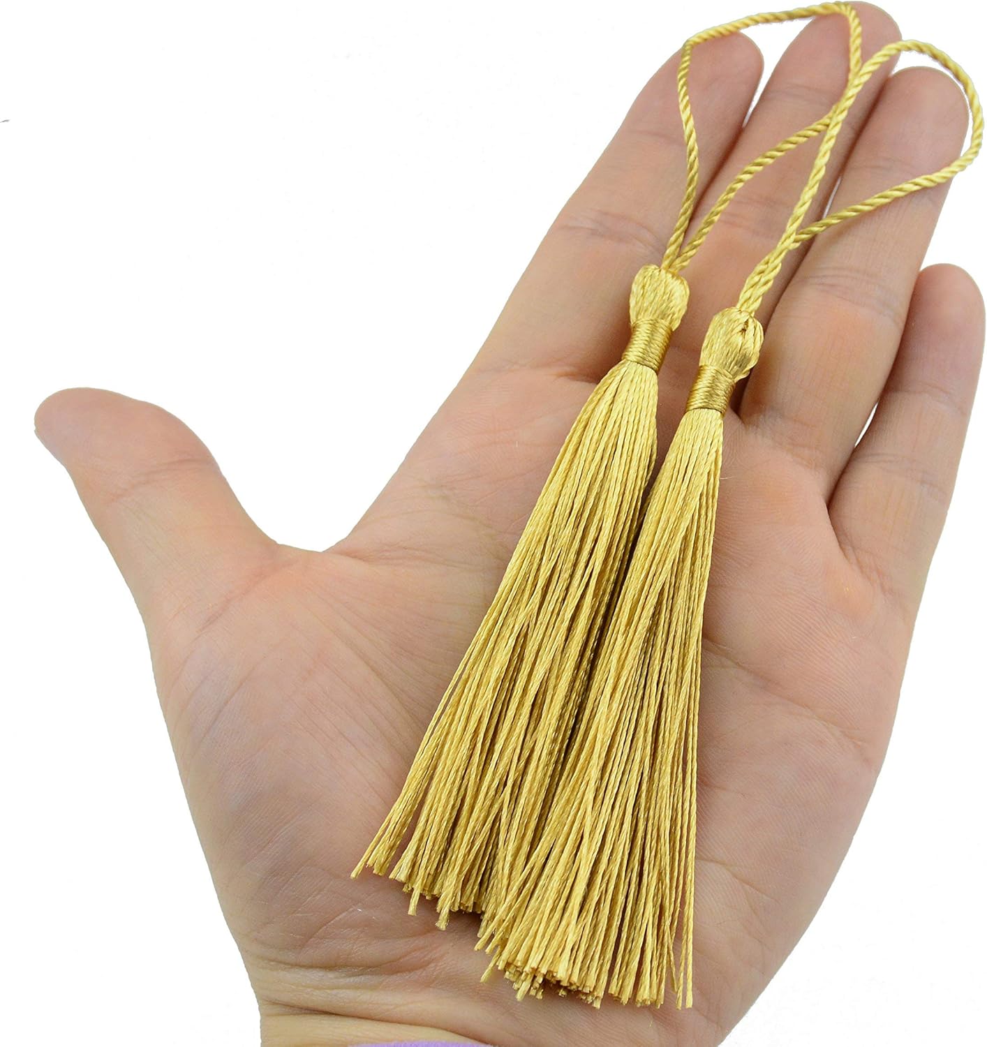 1774635366_654_Light-Gold-Tassels-for-Crafts-and-Bookmarks Light Gold Tassels for Crafts and Bookmarks