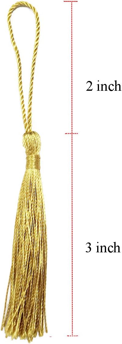 1774635366_778_Light-Gold-Tassels-for-Crafts-and-Bookmarks Light Gold Tassels for Crafts and Bookmarks