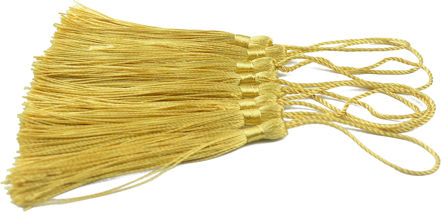 1774635367_788_Light-Gold-Tassels-for-Crafts-and-Bookmarks Light Gold Tassels for Crafts and Bookmarks