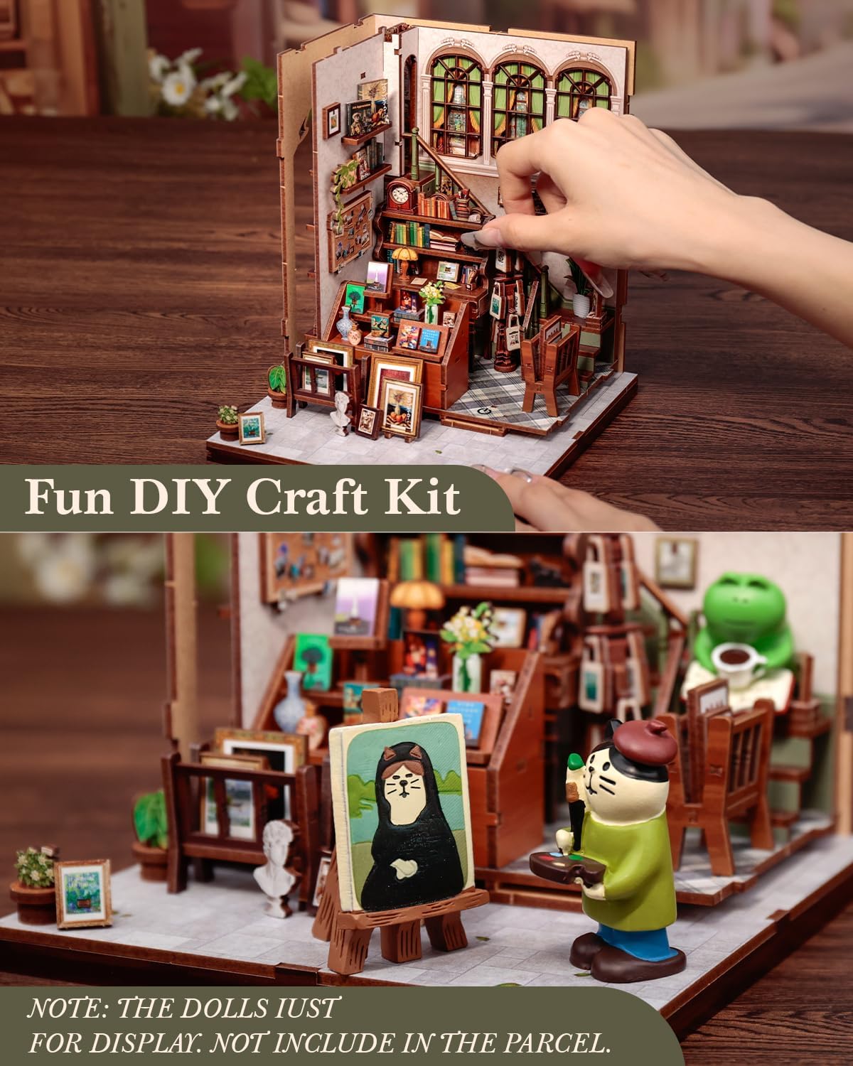 1775329985_576_CUTEBEE-Book-Nook-Kit-DIY-Miniature-Dollhouse CUTEBEE Book Nook Kit: DIY Miniature Dollhouse