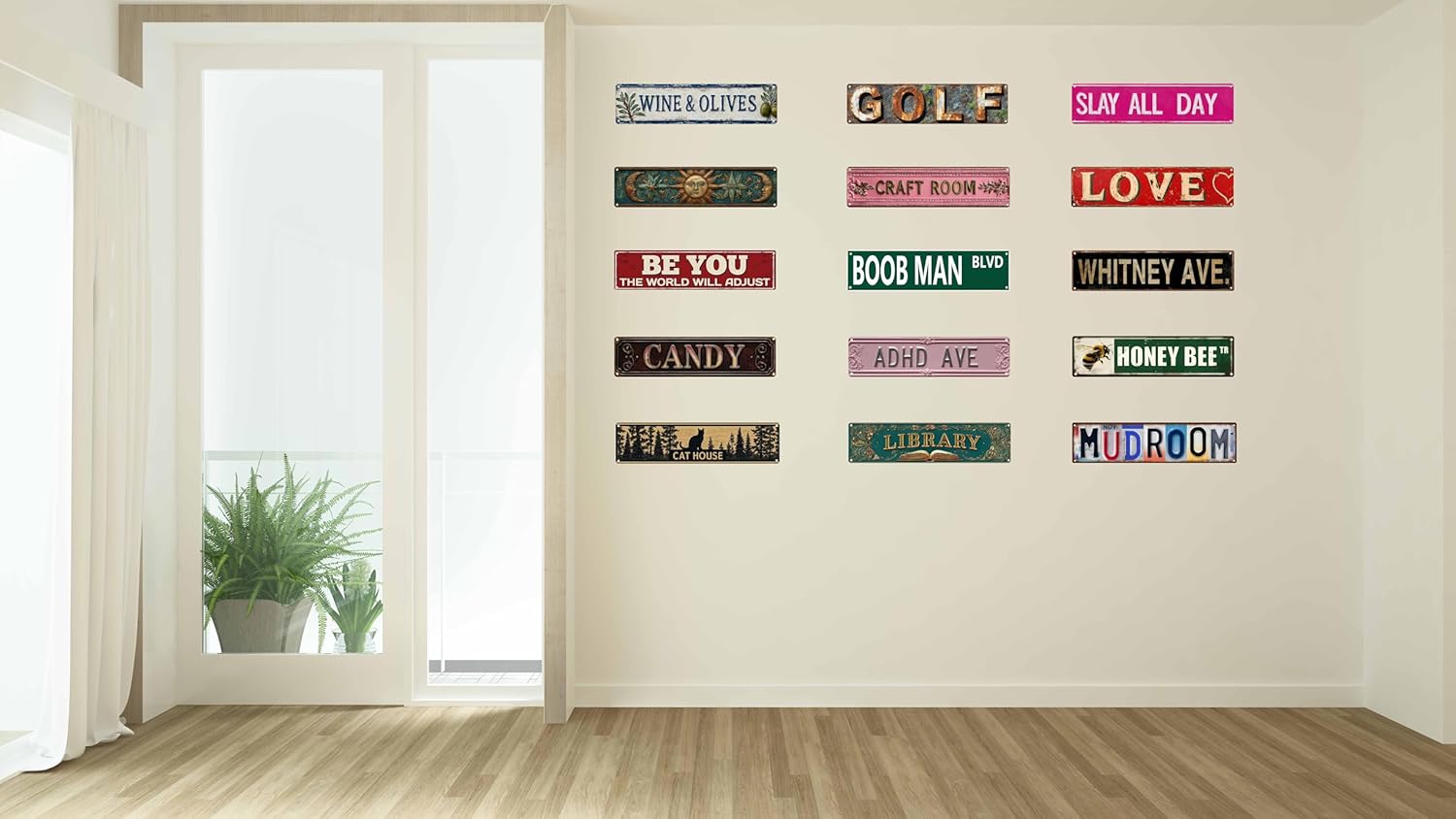 1776544667_257_Retro-Tin-Library-Sign-for-Home-Decor Retro Tin Library Sign for Home Decor